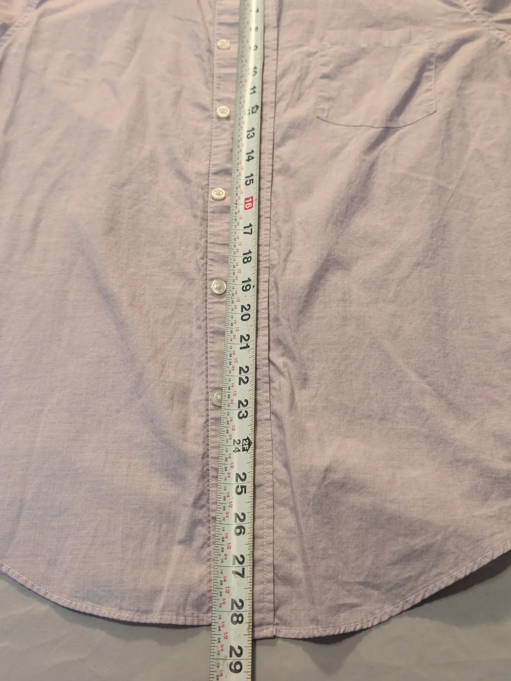 J. Crew Men's Light Lavender Button-Down Oxford Shirt
